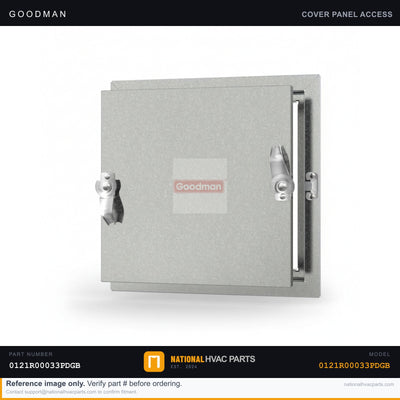 Goodman Louvered Side Panel for GSC130481AC Condenser — 0121R00033PDGB