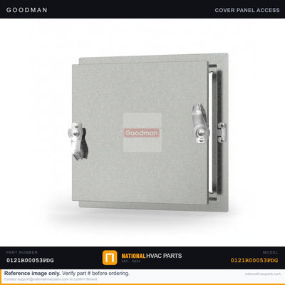 Goodman Control Box Cover for SSX140181AC — 0121R00053PDG