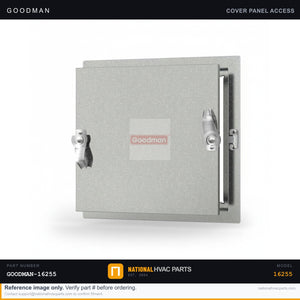 OEM Goodman Control Box Cover for ASZ130421AB Heat Pump — 0121R00053PDG
