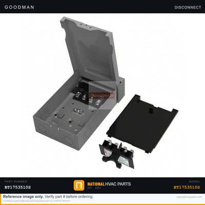 OEM Goodman 30A Pull-Out AC Disconnect for AWUF24101AA — BT1753510S