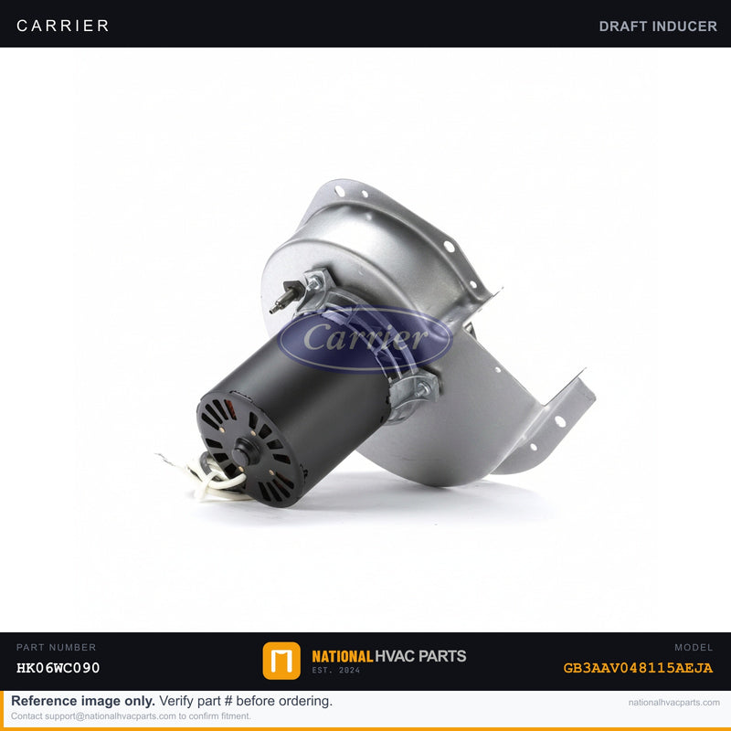 OEM Carrier Pressure Switch w/ Bracket for GB3AAV048115AEJA — HK06WC09