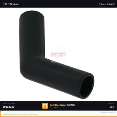 Goodman Condensate Drain Angle Fitting for ACSH960904CXAA — 20214203