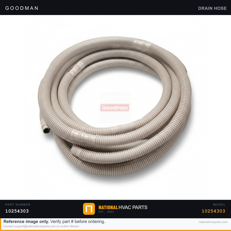 OEM Goodman Rubber Coupling / Drain Hose Seal for ACSH960905DXAA — 10254303