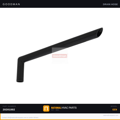 Goodman Condensate Drain Hose for ACVC90704CXAA — 20201802
