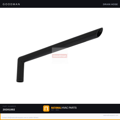 OEM Goodman Condensate Drain Hose Tube AMVC950905CXAB — 20201802