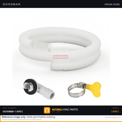 OEM Goodman Evaporator Drain Fitting for WGGE4542A115MAA — 20513001