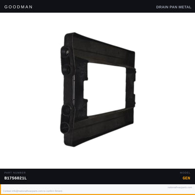 Goodman Horizontal Drain Pan for ARPF182416AA — B1756021L