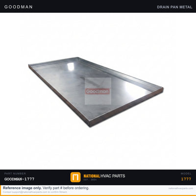 OEM Goodman Drain Pan Gasket for ARUF049-00A-1A — 0154A00000BL