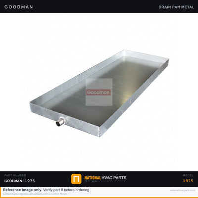 OEM Goodman Drain Pan Gasket for WAHME1830P4AEA — 0154A00000BL