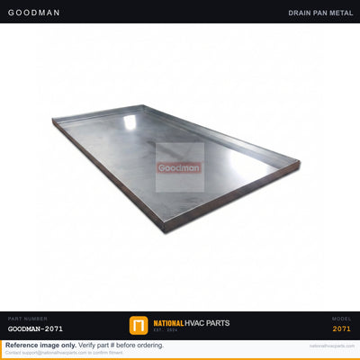 OEM Goodman Drain Pan Gasket for WAHMS3636P4ACA — 0154A00000BL