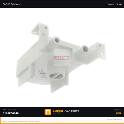 Goodman Condensate Drain Trap for ACEC960603BNAA — 0161F00046