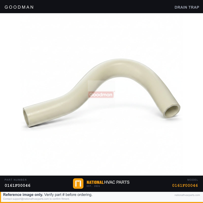 OEM Goodman Condensate Drain Trap for ACES960603BNAA — 0161F00046