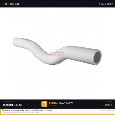 OEM Goodman Drain Trap & Hose Kit for GMPN120-5 — B2810703