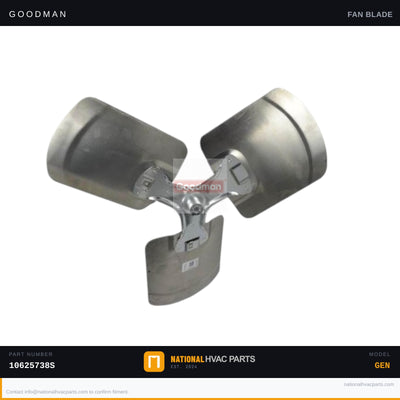 Goodman Condenser Fan Blade for GSC130604AC — 10625738S