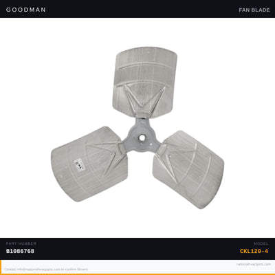 Goodman 26 in. Condenser Fan Blade for CKL120-4 — B1086768