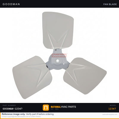 OEM Goodman 18" X-Series Condenser Fan Blade for GMT090-3 — B1086771S