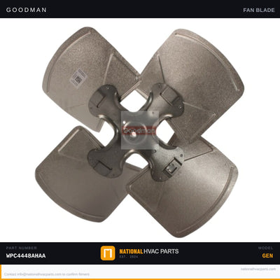 OEM Goodman 22" Condenser Fan Blade for WPC4448AHAA — 0150G00001S