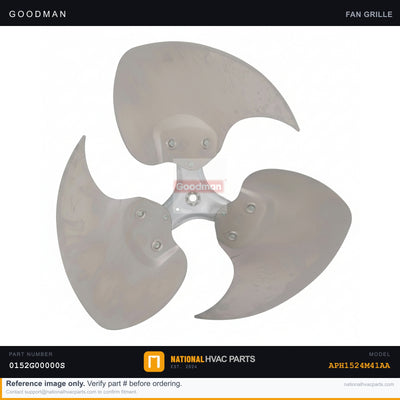 OEM Goodman Fan Grille for APH1524M41AA Heat Pump — 0152G00000S