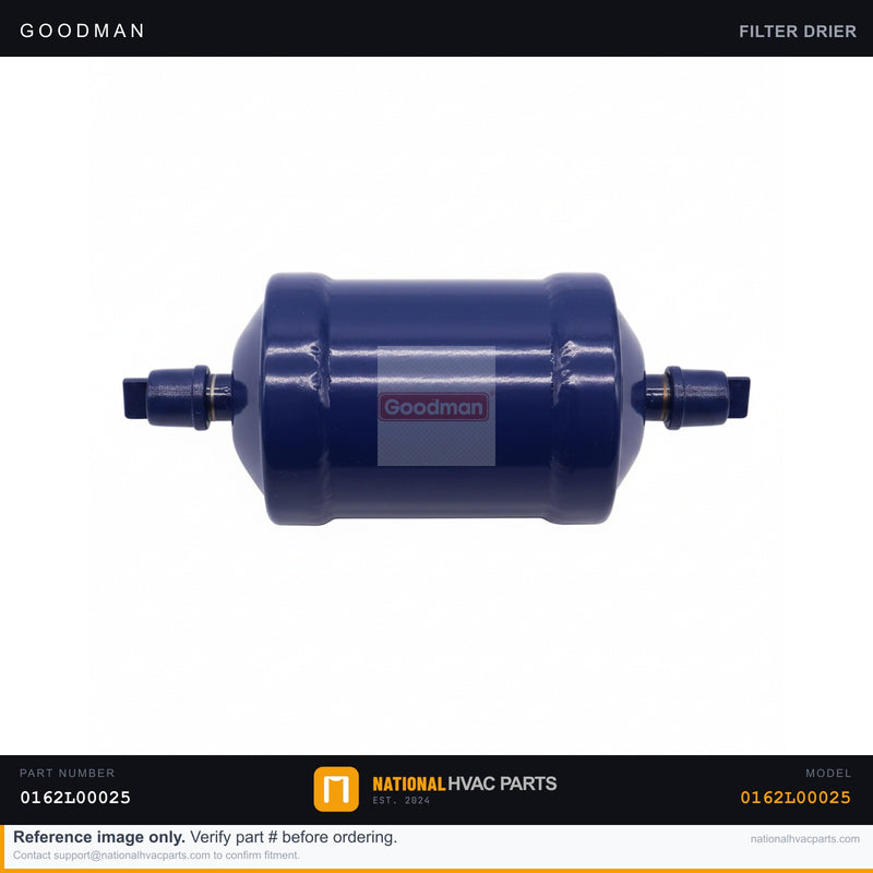 OEM Goodman Bi-Flow Filter Drier for DBC3003SAA — 0162L00025