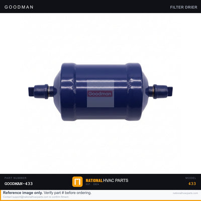 OEM Goodman Bi-Flow Filter Drier for DBC3003VAA — 0162L00025