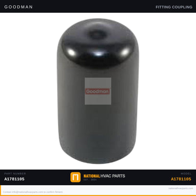 OEM Goodman 1-Piece Vinyl Caps for AMSS960804CNAA — A1781105