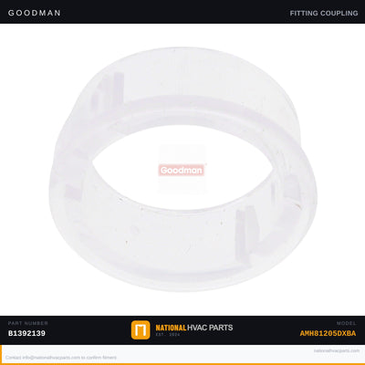 OEM Goodman View Port Bushing for AMH81205DXBA Furnace — B1392139