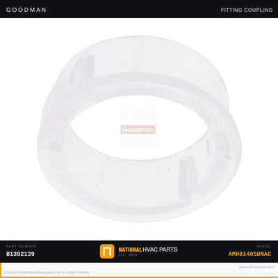OEM Goodman View Port Bushing for AMH81405DNAC Furnace — B1392139