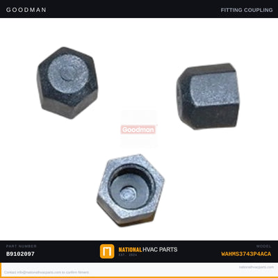 OEM Goodman Liquid Line Cap with O-Ring for WAHMS3743P4ACA — B9102097