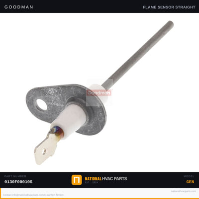 Goodman Flame Sensor for ACEC800603AXAB — 0130F00010S