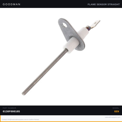 Goodman Flame Sensor for ACEC800804BXAB — 0130F00010S