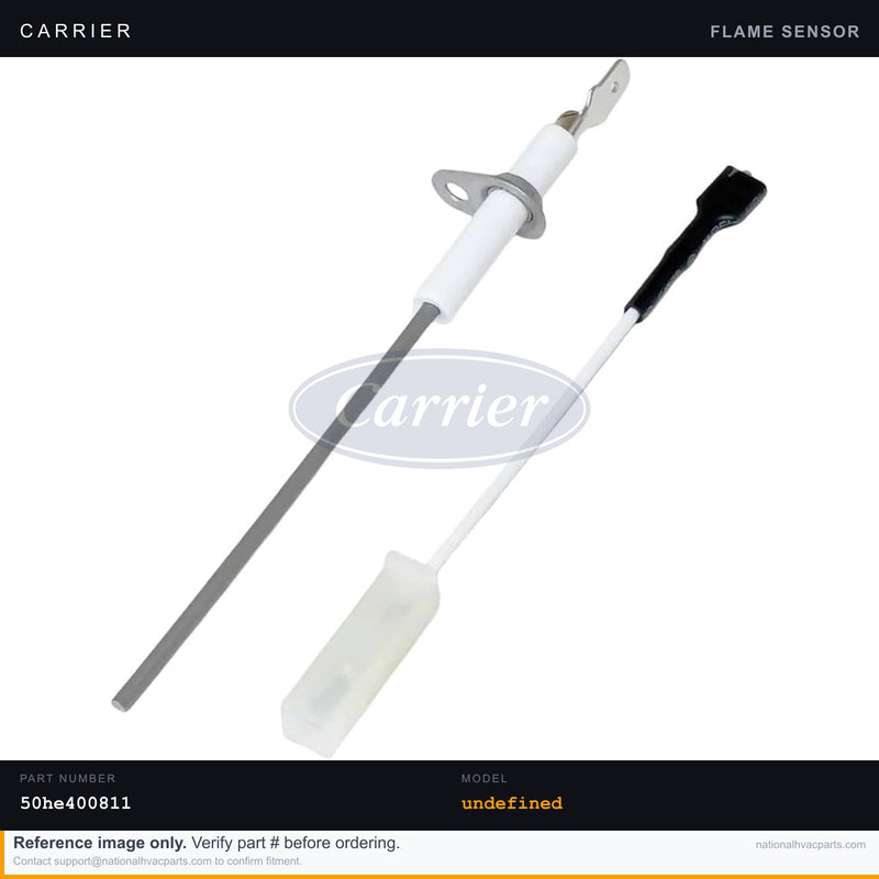 OEM Carrier Flame Sensor for Furnace Model LC350HE400811