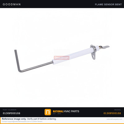 Goodman Flame Sensor for ACVC90704CXAA Furnace — 0130F00010S