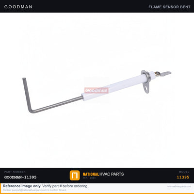 OEM Goodman Flame Sensor for GMH950905CXAB Furnace — 0130F00010S