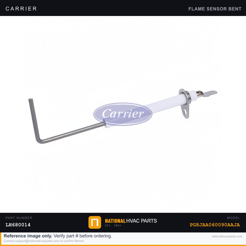 OEM Carrier Gas Furnace Flame Sensor Rod for PG8JAA060090AAJA