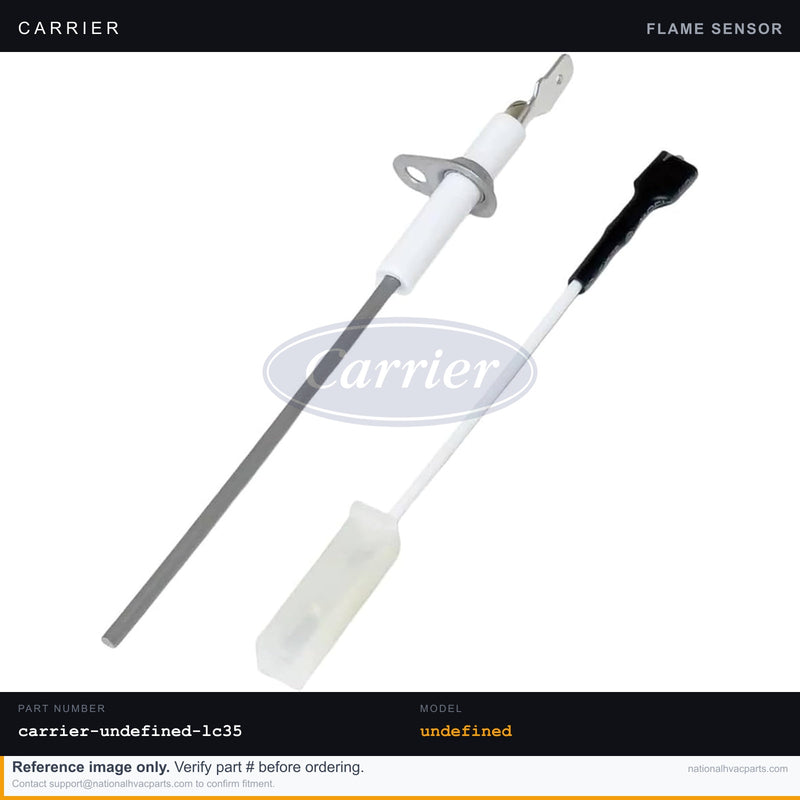 OEM Carrier Flame Sensor for Model LC350LC400469 Furnace HVAC Part