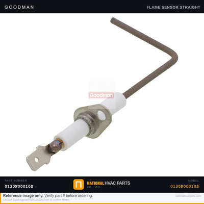 Goodman Flame Sensor for ACEC960603BNAB — 0130F00010S