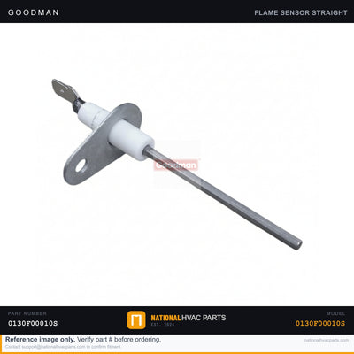 Goodman Flame Sensor for ACES800403AXAA — 0130F00010S
