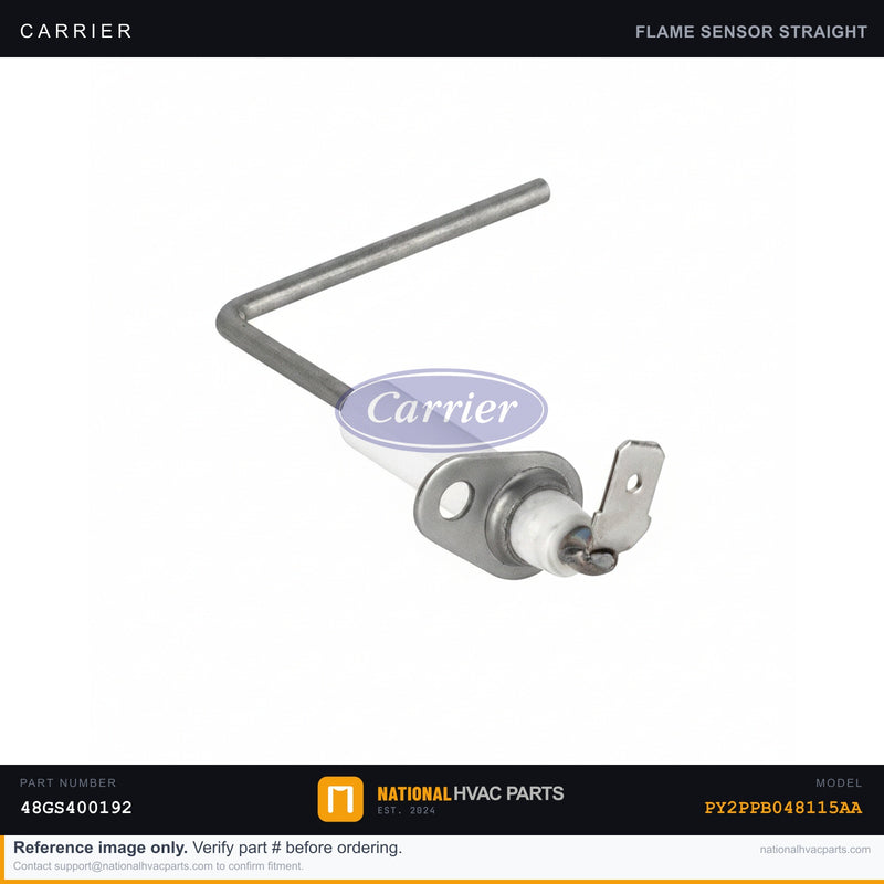 OEM Carrier Flame Sensor Rod Replacement for PY2PPB048115AA