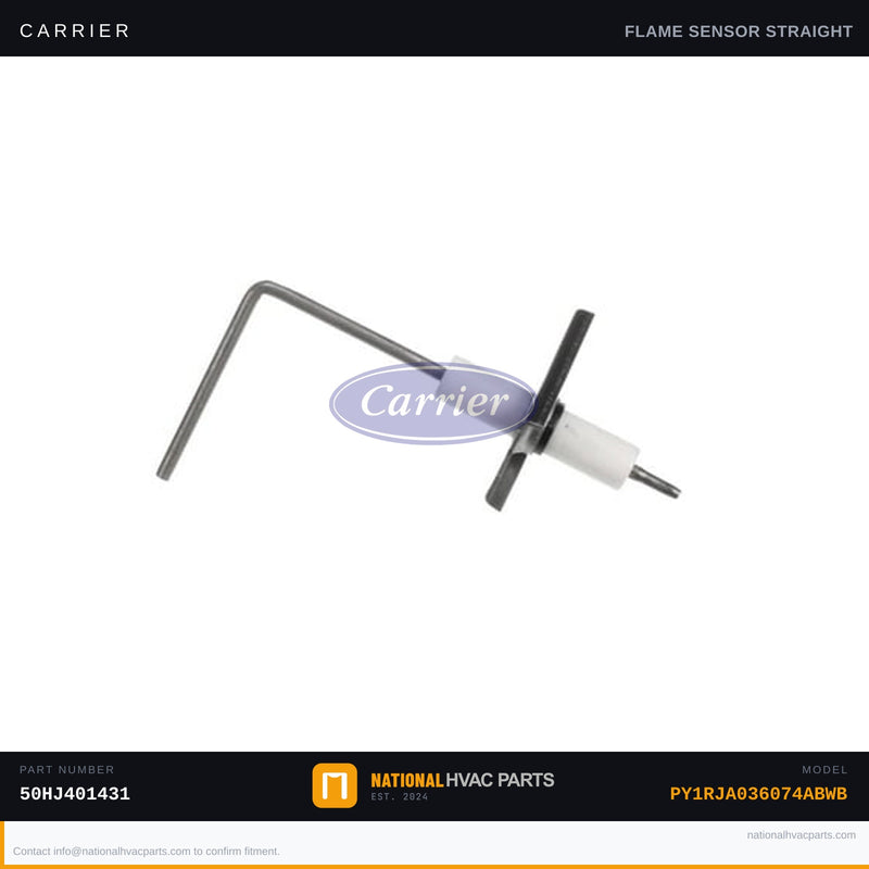 OEM Carrier Flame Sensor 50HJ401431 for PY1RJA036074ABWB