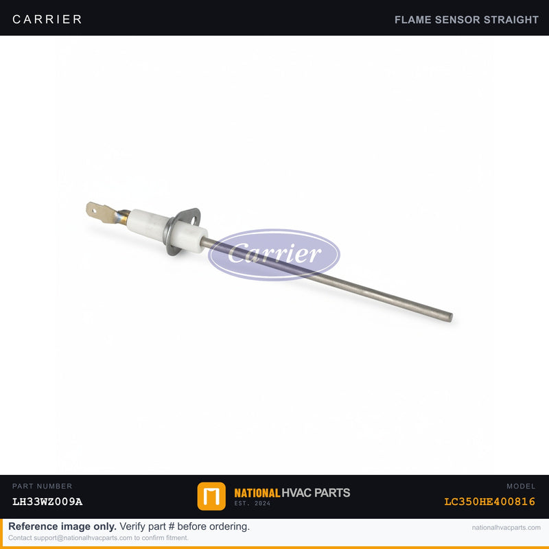 OEM Carrier Flame Sensor LH33WZ009A for LC350HE400816