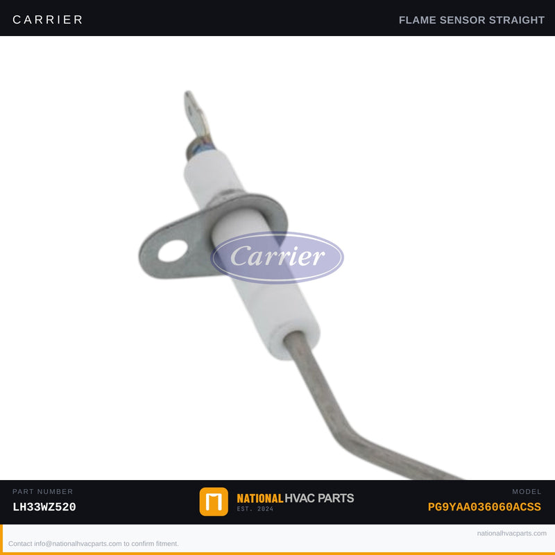 OEM Carrier Flame Sensor LH33WZ520 for PG9YAA036060ACSS