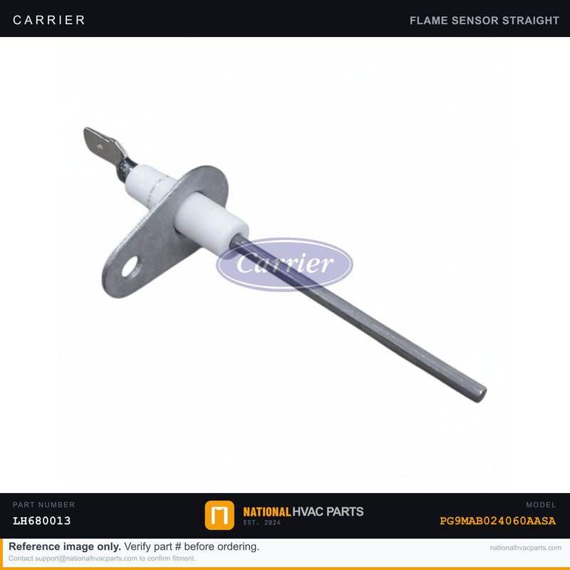 OEM Carrier Flame Sensor for PG9MAB024060AASA Gas Furnace Unit