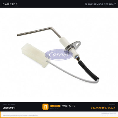 OEM Carrier Flame Sensor w/ Wire LH680014 for GB3AAV036070ADJA