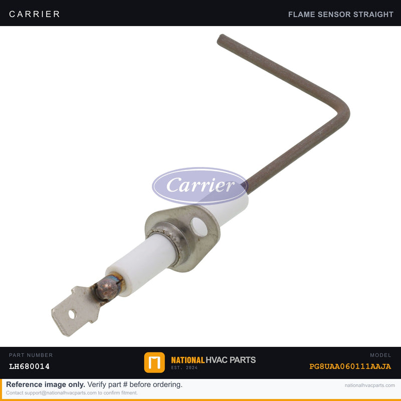 OEM Carrier Flame Sensor for PG8UAA060111AAJA Packaged Gas Unit