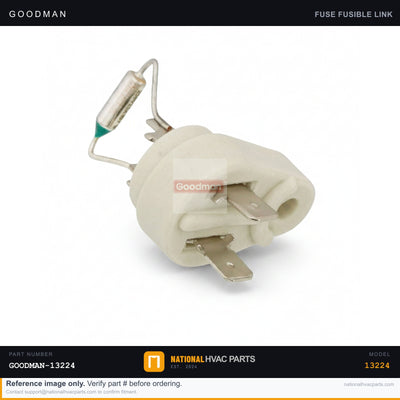 OEM Goodman Thermal Fusible Link 144°C for GUP100-4A — B1497204