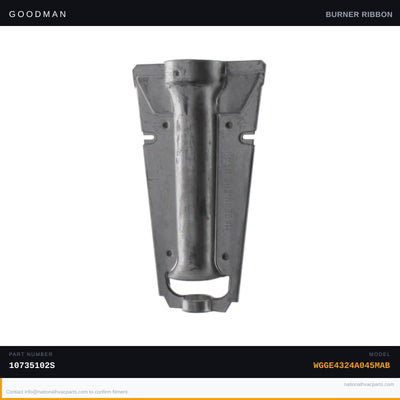 OEM Goodman Beckett Gas Burner for WGGE4324A045MAB — 10735102S