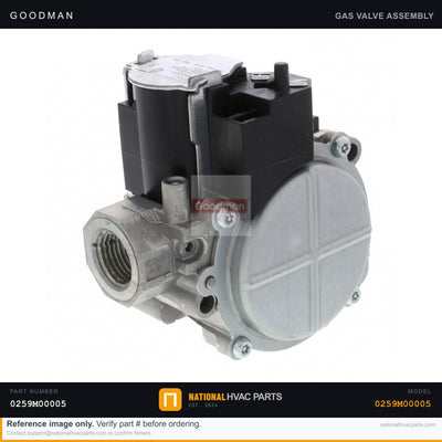 Goodman Gas Valve Adapter for ACVC81005CXBD — 0259M00005
