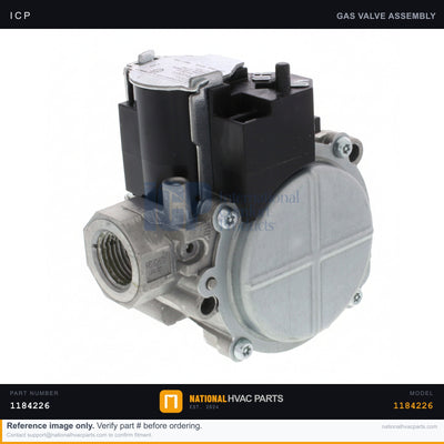 ICP Gas Valve Mounting Bracket for RGS180SREA0AAAA — OEM 1184226 | Ships Today