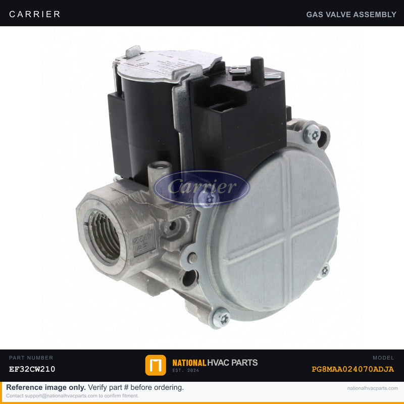OEM Carrier Gas Valve for PG8MAA024070ADJA Rooftop Gas Furnace