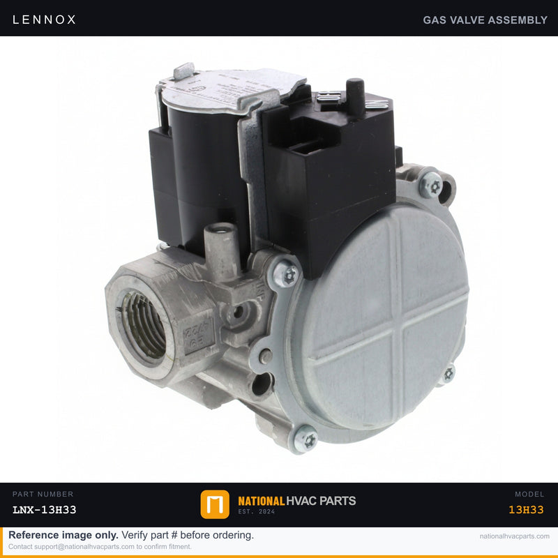 OEM Lennox Gas Valve — 13H33